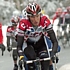 Frank Schleck zieht das Feld auseinander bei der 3. Etappe von Paris-Nizza 2005